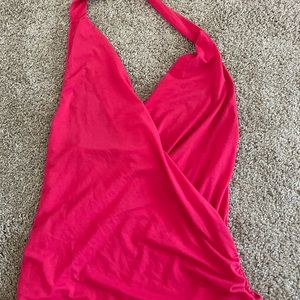Fuchsia pink Venus  halter top